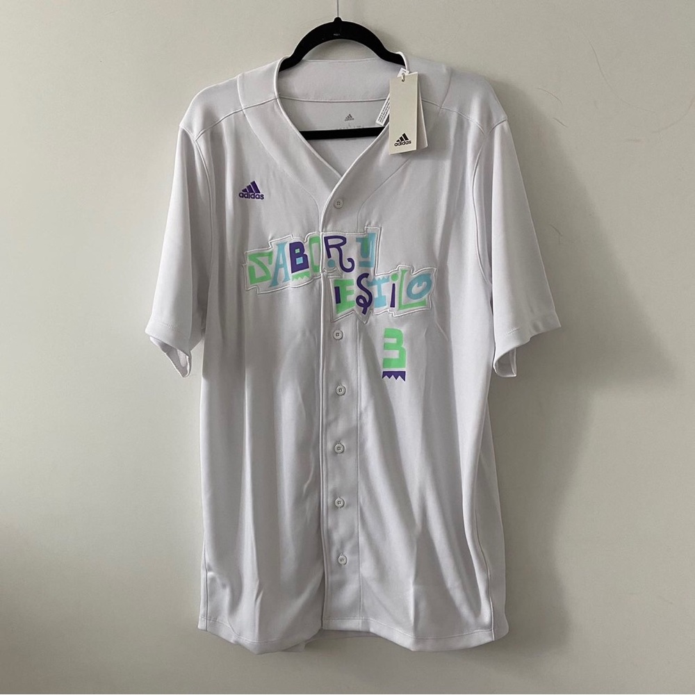 Men's Adidas Hispanic Heritage Baseball Jersey Size Large